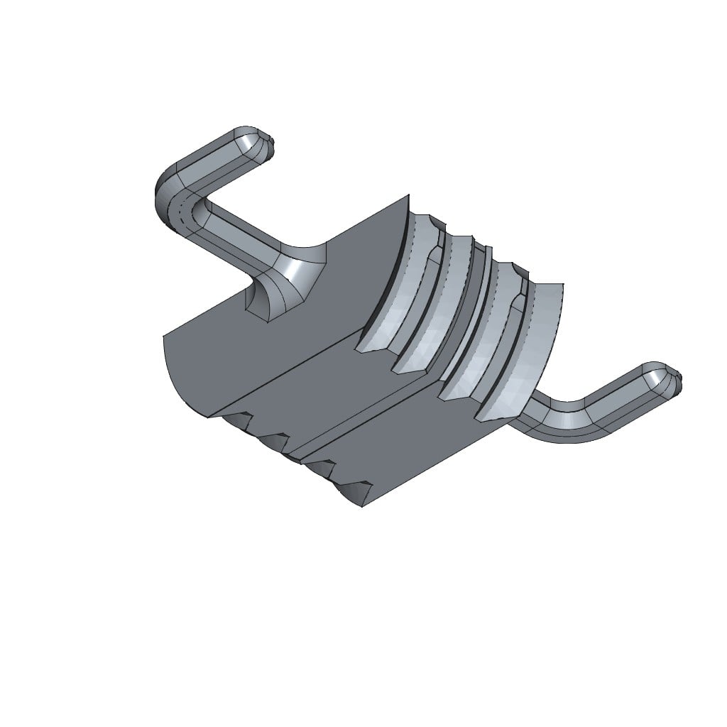 D-LOCK_LARGE-HOOK.3DX8X6-90 3d model