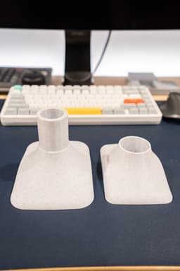 KEF LSX Speaker Stand (100mm tall) 3d model