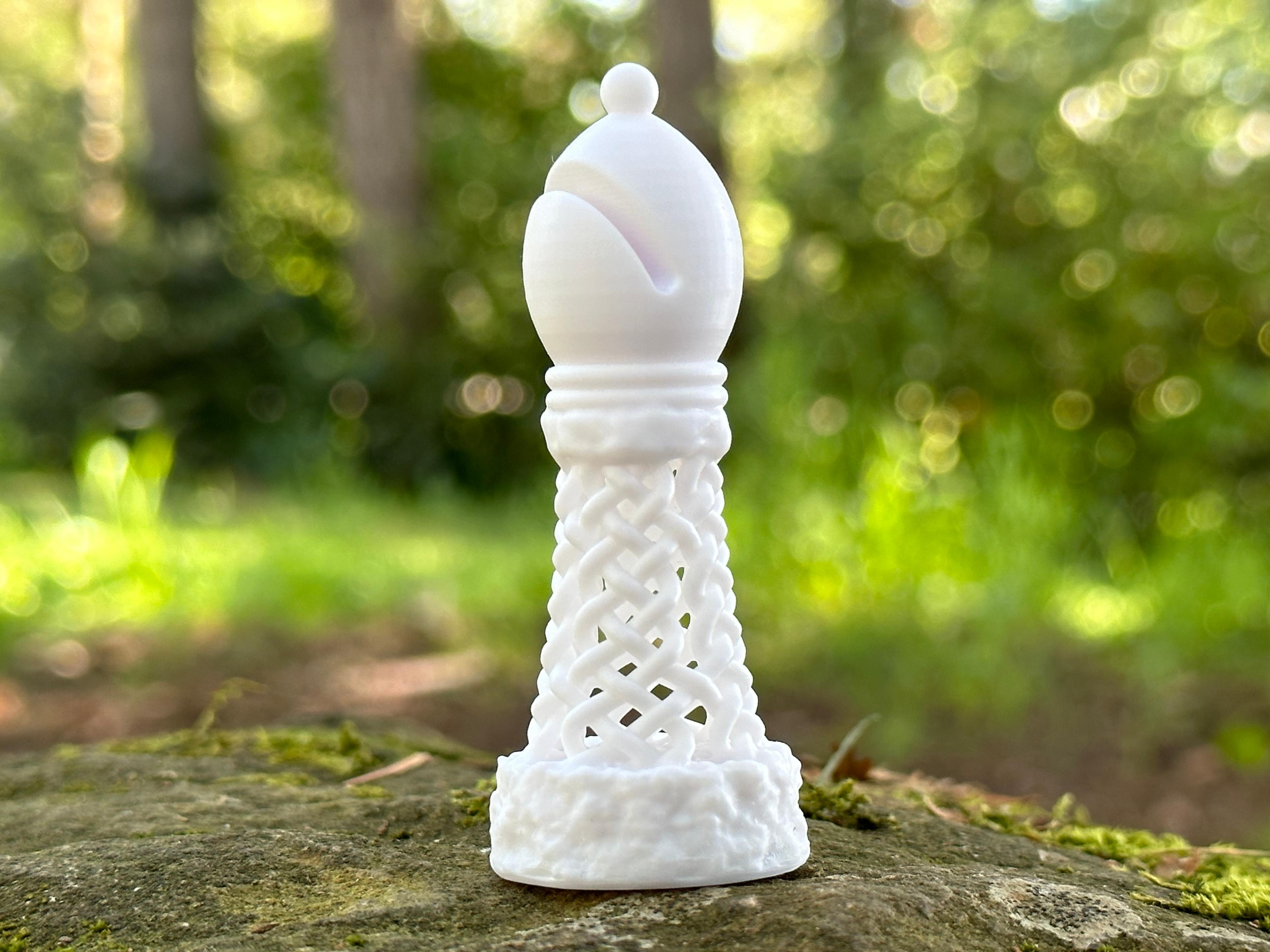Celtic Chess Pieces 3d model