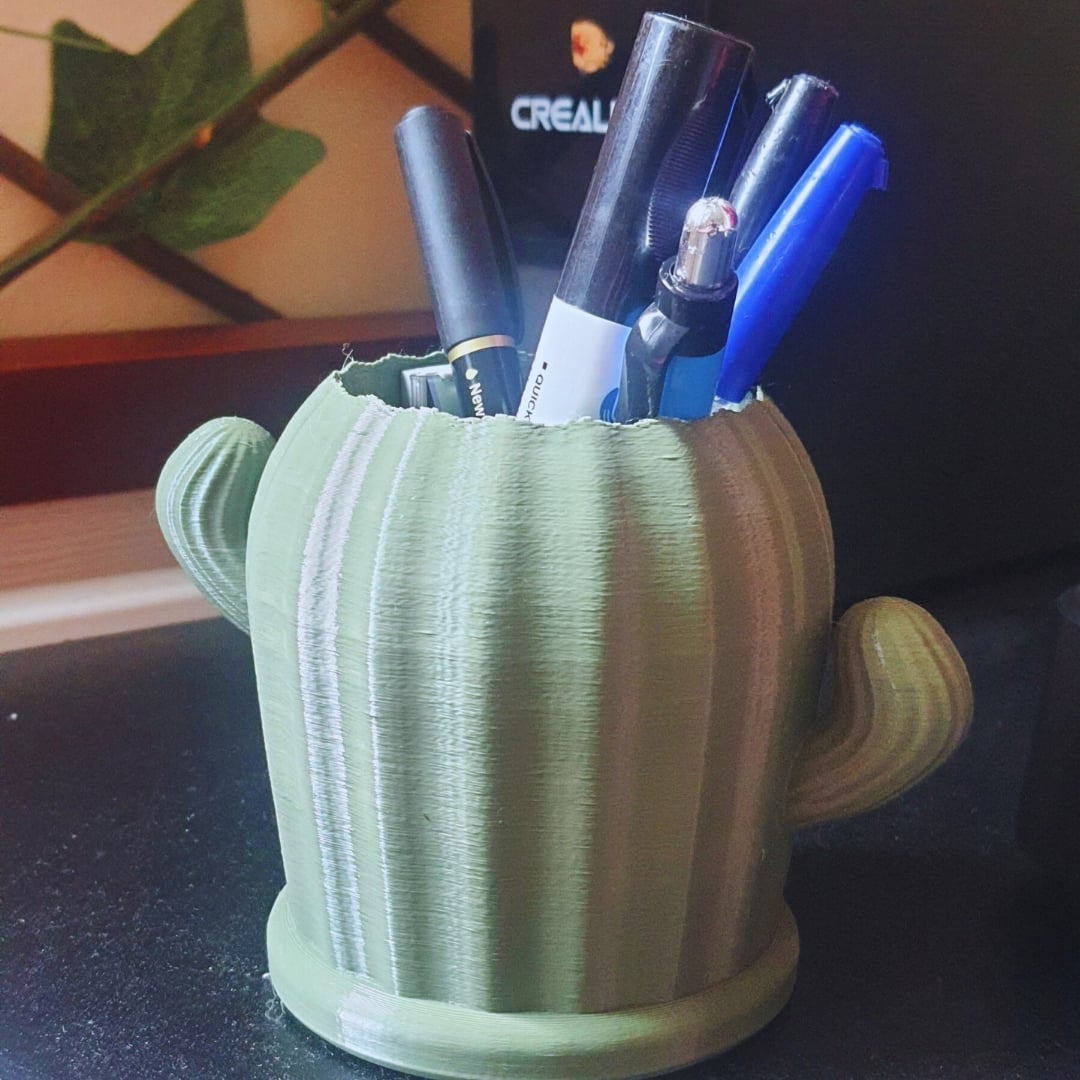 Cactus Penstand/Planter 3d model