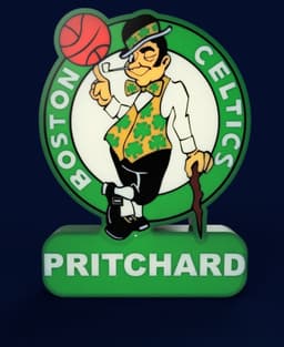 Boston Celtics Sign – LED Strip Compatible 3d model