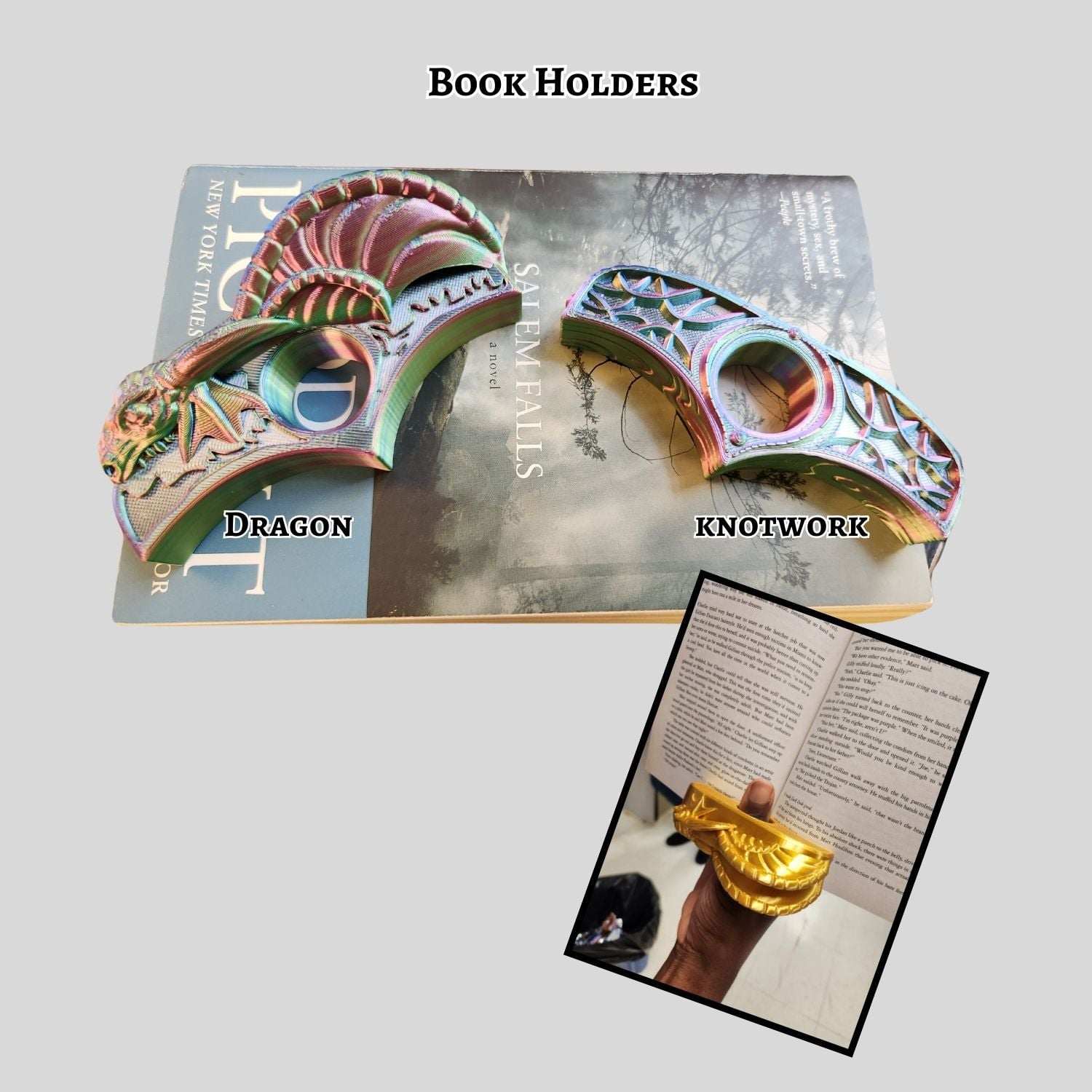 knotwork book holder 3d model