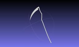 Durarara Celty Scythe Model 3d model
