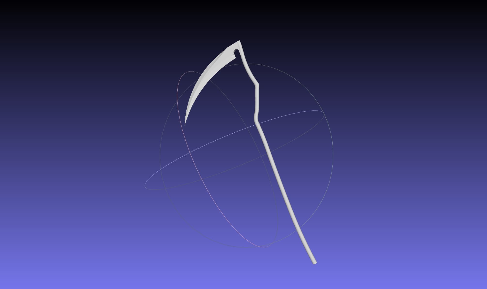 Durarara Celty Scythe Model 3d model
