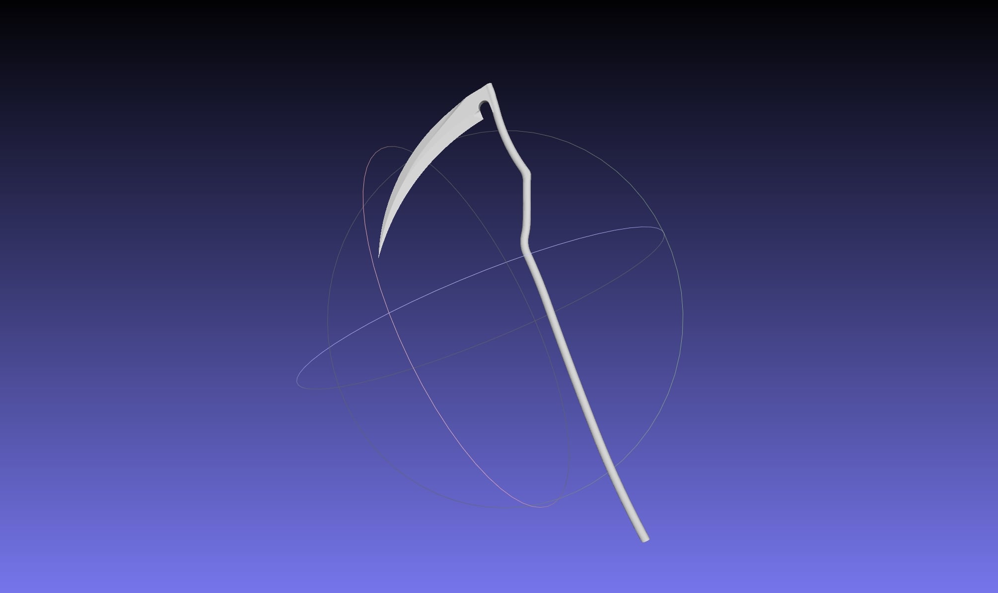 Durarara Celty Scythe Model 3d model