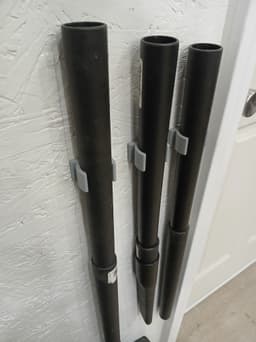 1.25 Vacuum Wand Holder v1.step 3d model