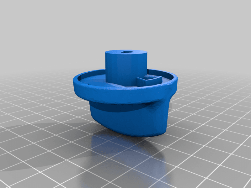 climate control knob 3d model