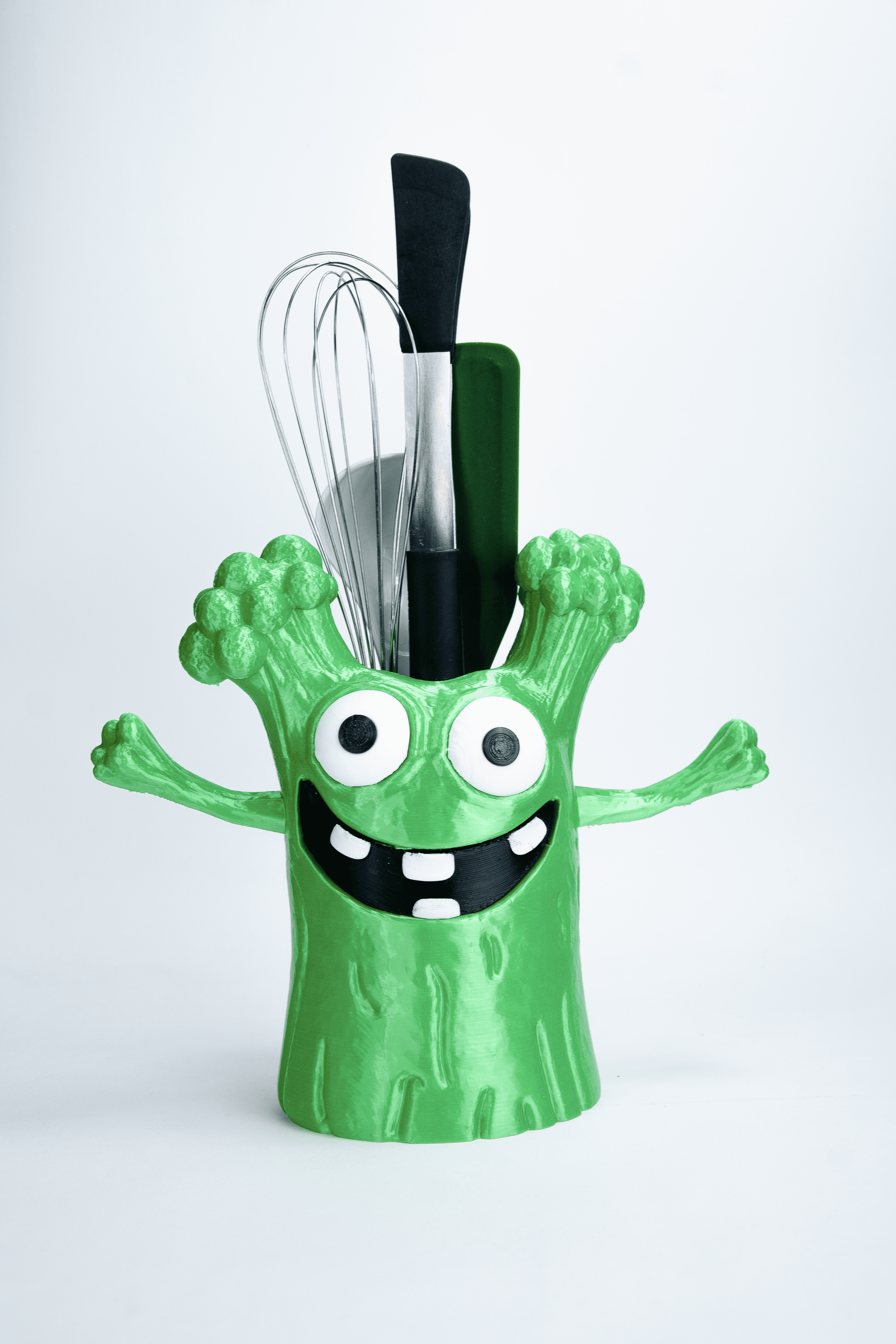 Broccoli Buddy Utensil Holder 3d model