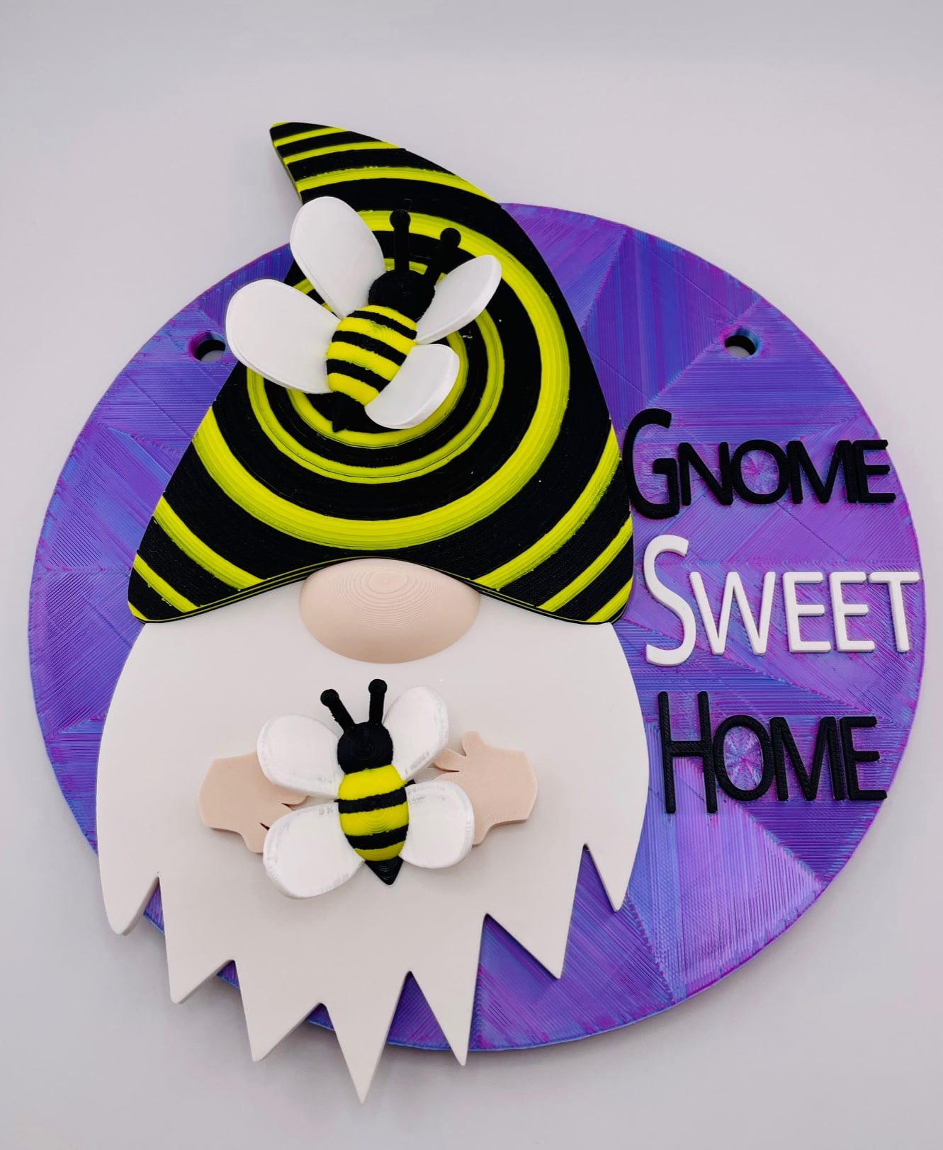 Magnetic Bee Hat For Gnome Modular Sign 3d model