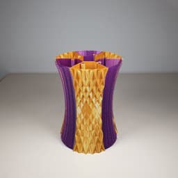Jigsaw Vase 6 part Facets 3d model