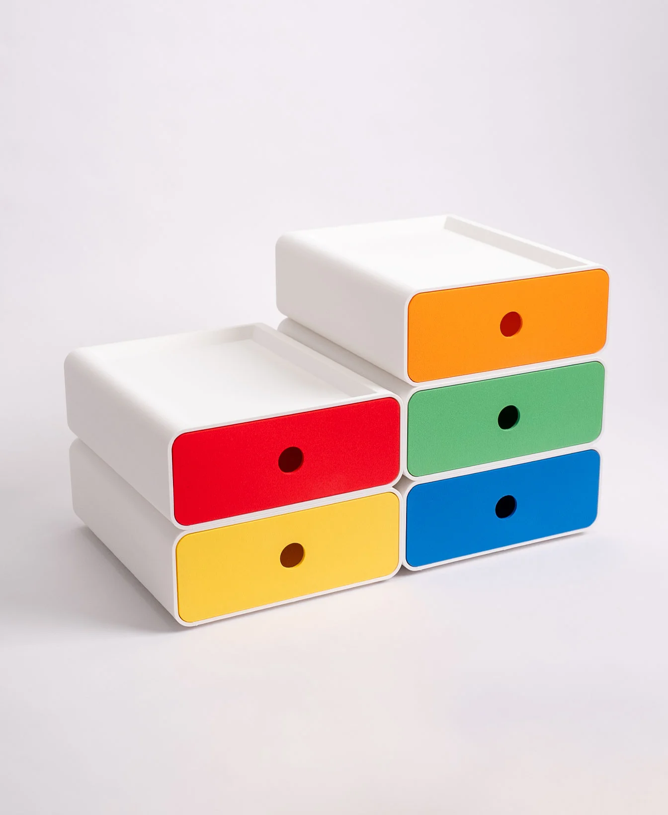 Modern Stackable Drawers 3d model