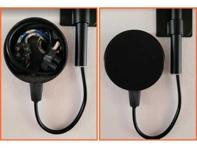 Retro Wall-mounted Junction Box 3d model
