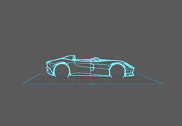 Ferrari - Monza Wall Art 3d model