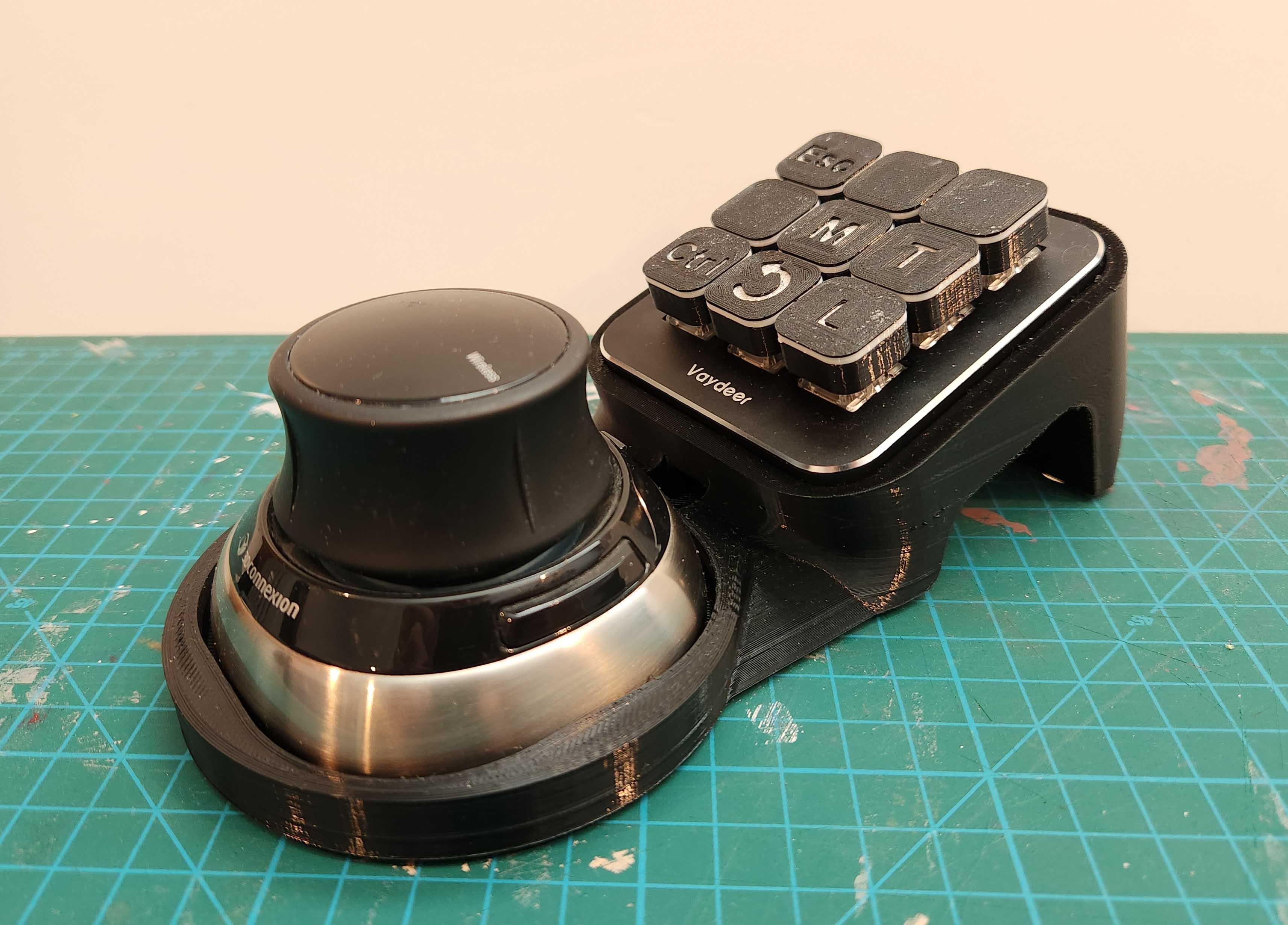 SpaceMouse wireless keypad upgrade 3d model
