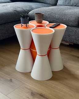Rocket side table 3d model