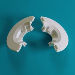 Pipe Collar - 22mm Escutcheon - Rosette Cover Ring 3d model