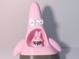 Patrick-ception: Patrick Star Candy Bowl 3d model