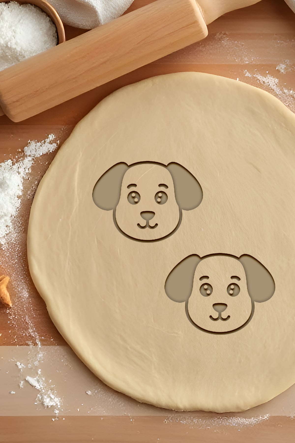 Dog Cookie Cutter, Biscuit Cutter 3d model