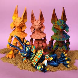 Anubis 3d model