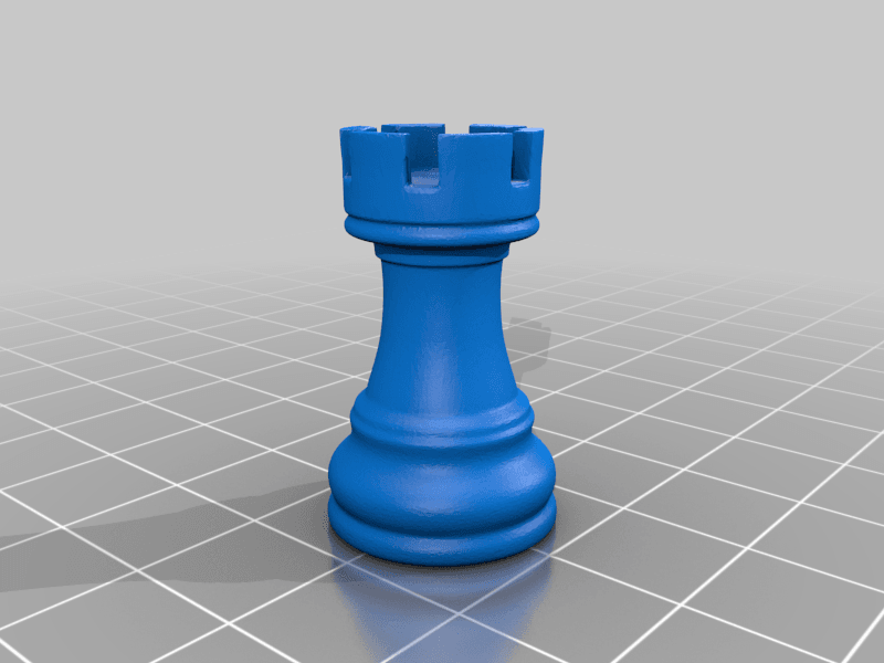 Chess Set Detailed 3d model