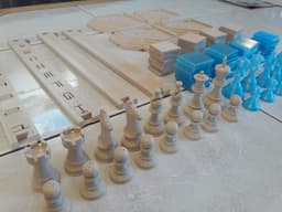 Chess Set Detailed 3d model