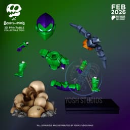 Ultimate Green Goblin Mini 3D Printer STL file 3d model