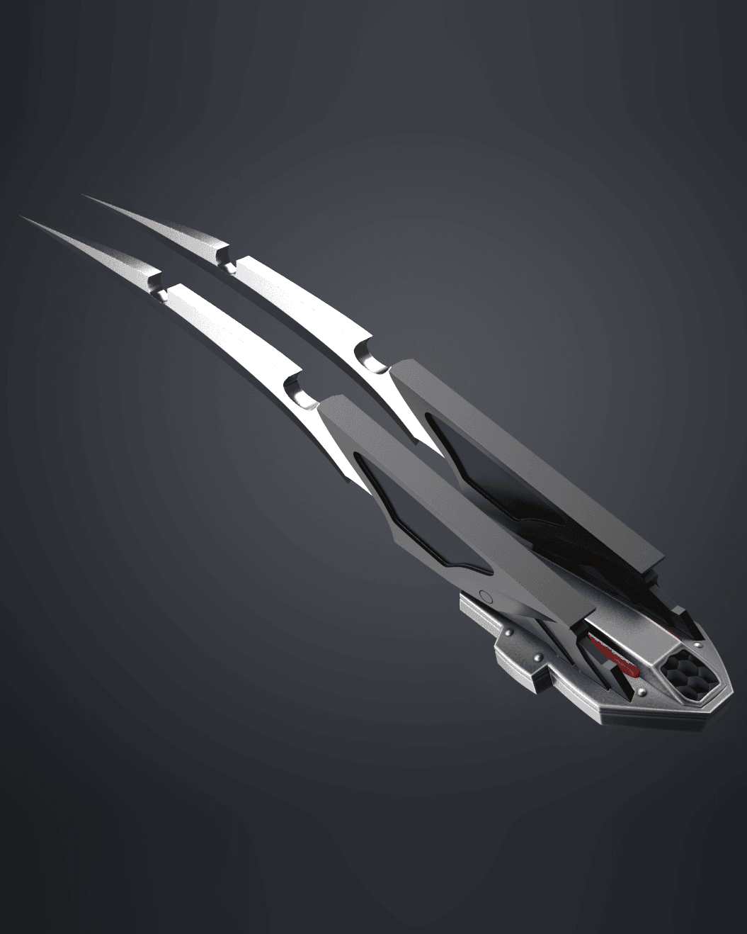 Fugitive Predator's Gauntlet Blade - The Predator 3d model