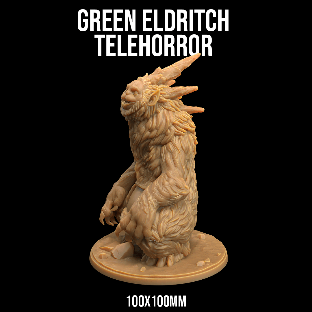 Green Eldtritch Telehorror 3d model
