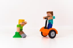 Minecraft Alex's Segway 3d model