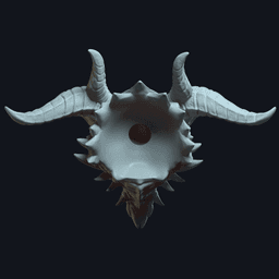 Dragon v5 Action Figure Head 3d model