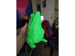 Gator Pen Cup (Print in place) 3d model