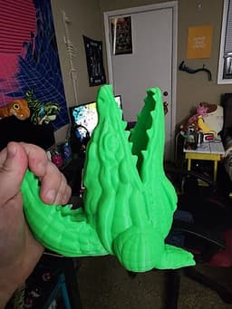 Gator Pen Cup (Print in place) 3d model