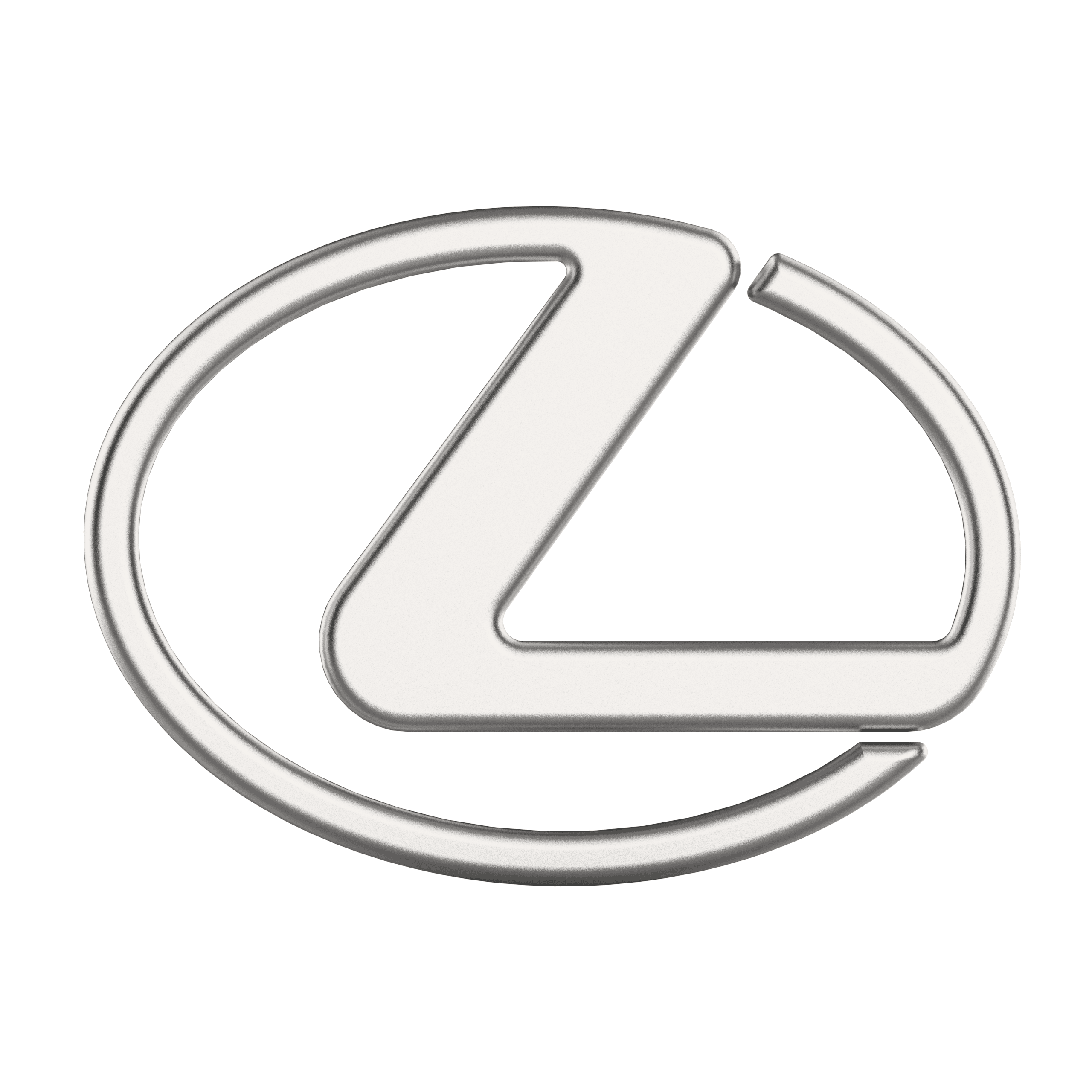 Lexus logo 3d model