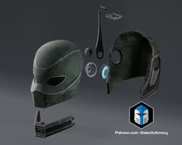 Bad Batch Clone Assassin Helmet - 3D Print Files 3d model