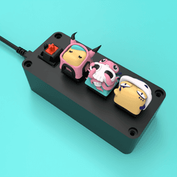Art Toy Keycaps 3d model