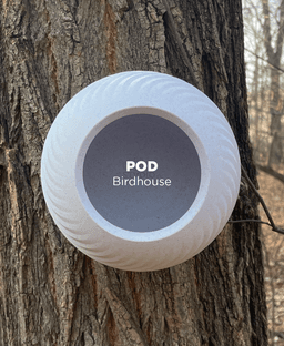 Pod, bird house. 3d model