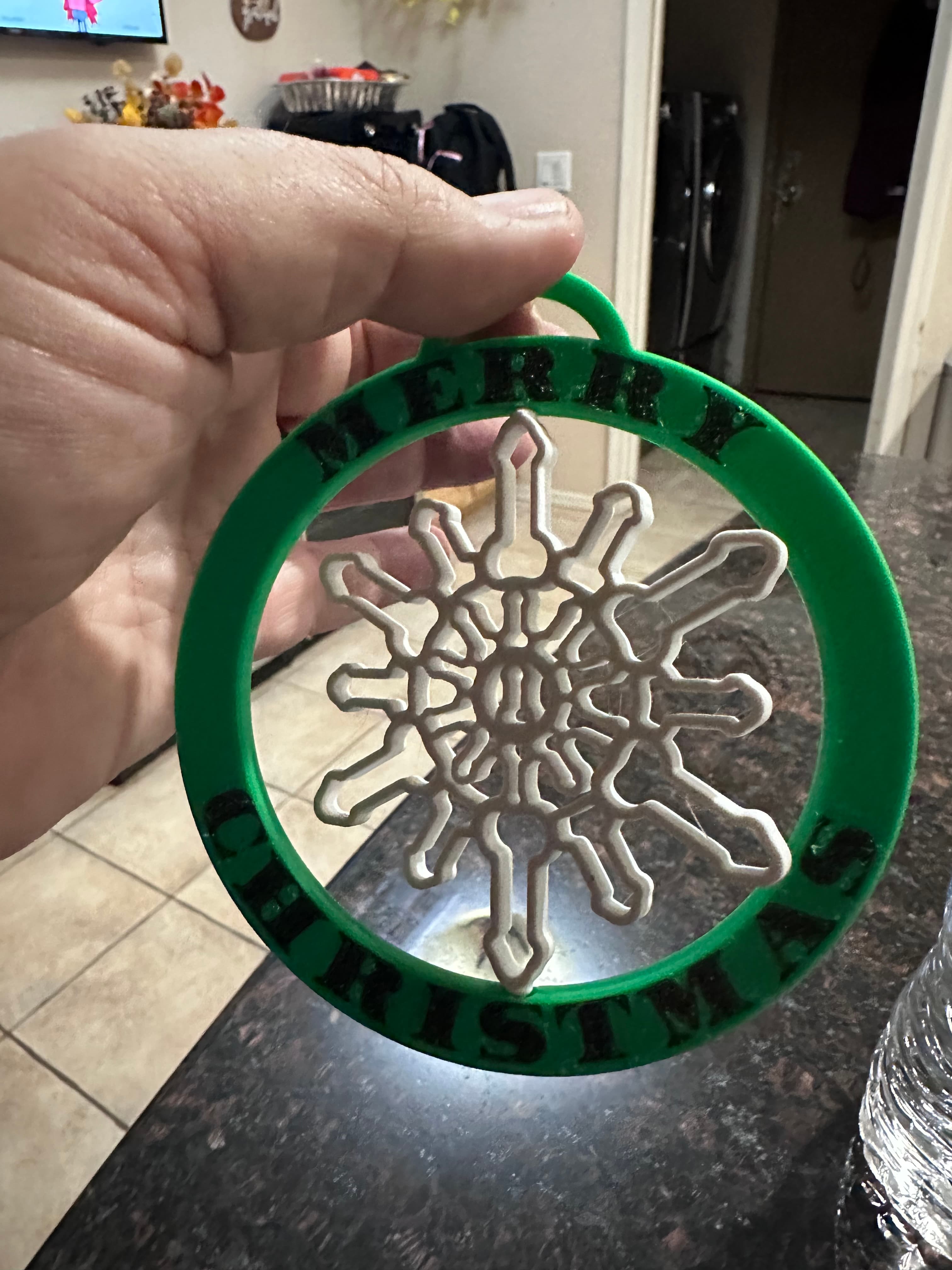 The Longest Snowflake onament 3d model
