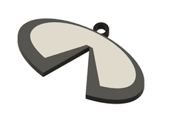 Keychain: Infiniti II 3d model