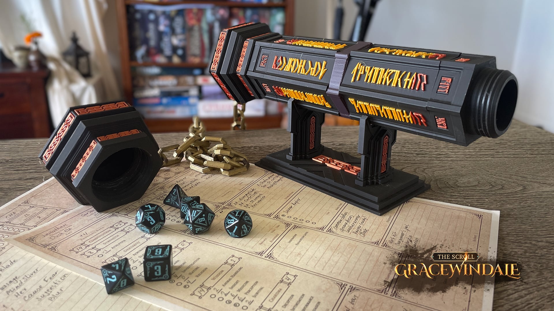 Warsmith Scroll Holder 3d model
