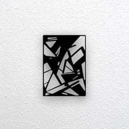 Abstract Wall Art 3d model