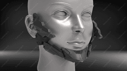 Cyborg Jaws armor V4 3d model