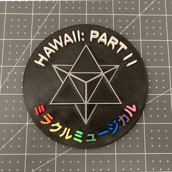Hawaii: Part II Disc Display 3d model