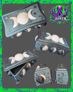 Moon Phase Trinket Box 3d model