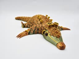 FLEXI STEAMPUNK PANGOLIN 3d model