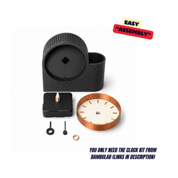 JAPANDI CLOCK (JUMU) / DESK CLOCK / MODERN HOMEDECOR / HOME ESSENTIALS / OFFICE DESIGN ESSENTIALS 3d model