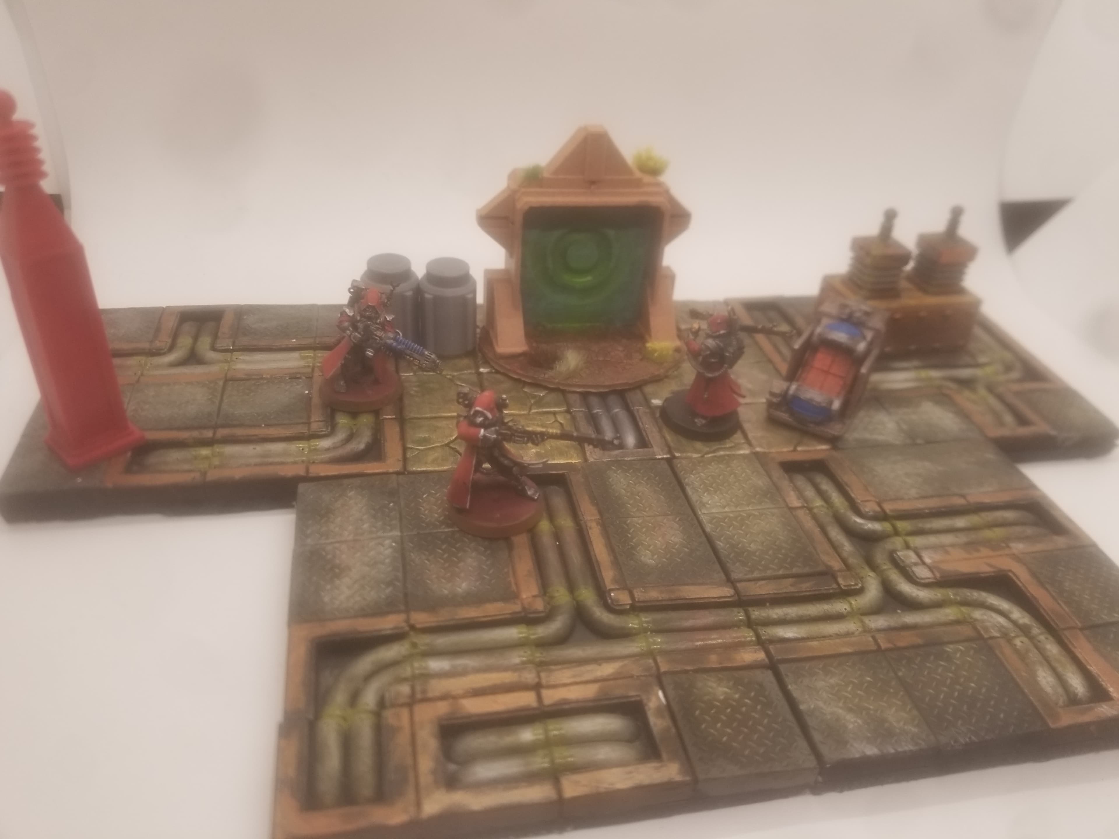 FHW: ZMBI21 Portal K'Tash Gate (28mm scale) (BoD) 3d model