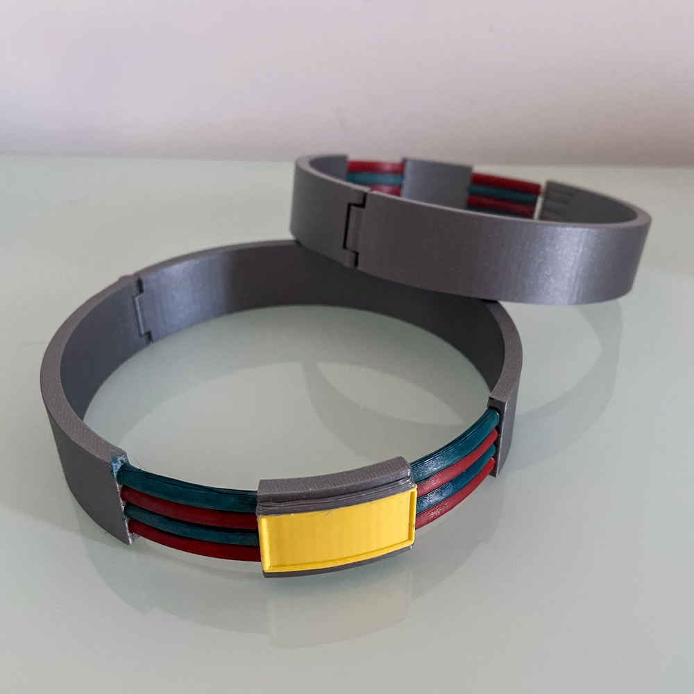 Death Game Collar Cosplay 3d model