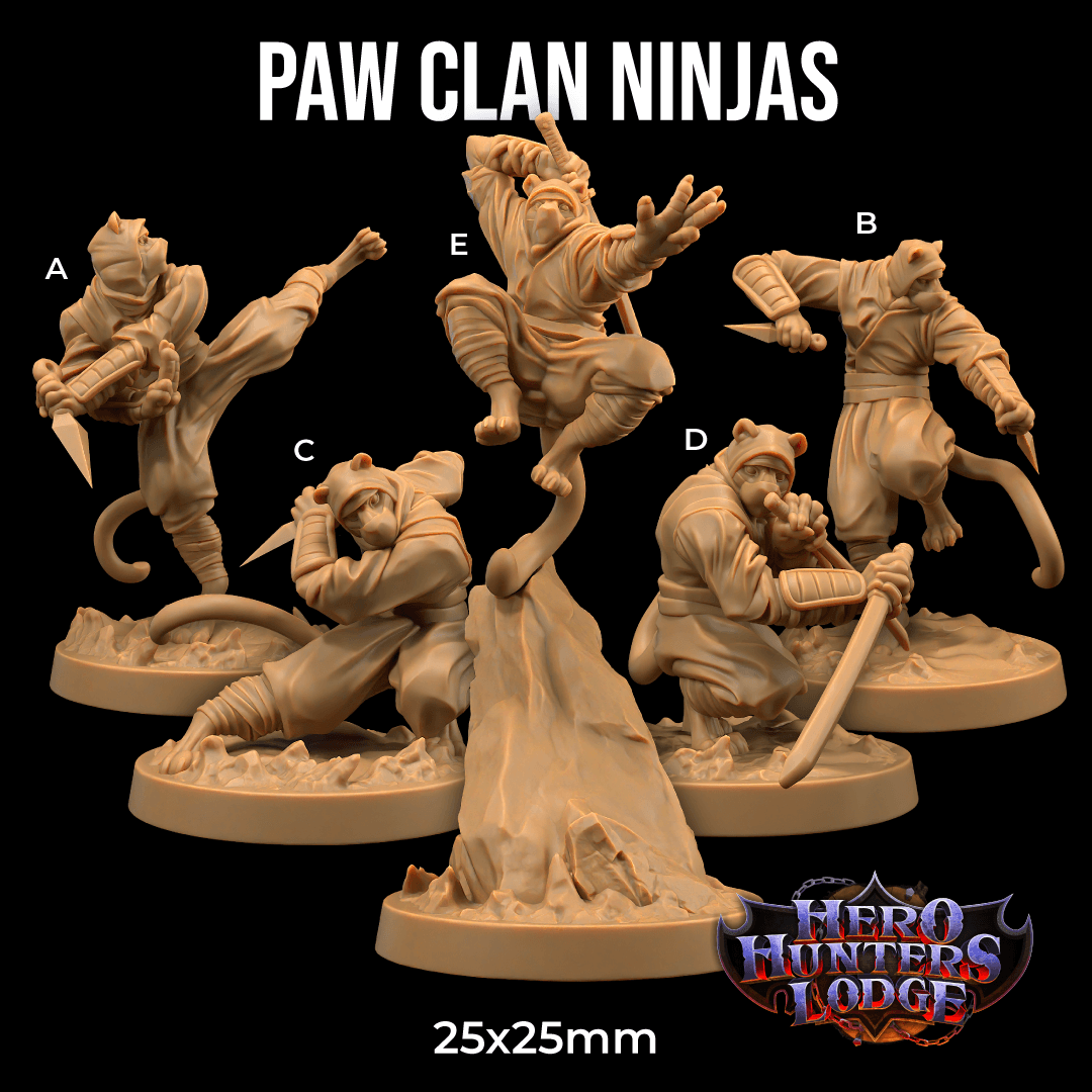 Paw Clan Ninjas 3d model