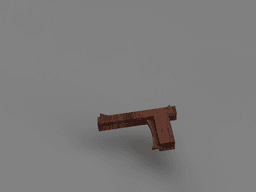 Rubber band gun 3d model