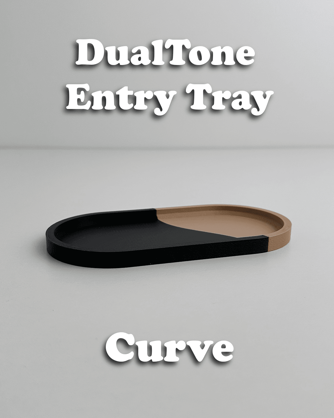 DualTone Entry Tray – Curve 3d model